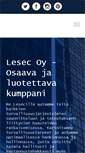 Mobile Screenshot of lesec.fi